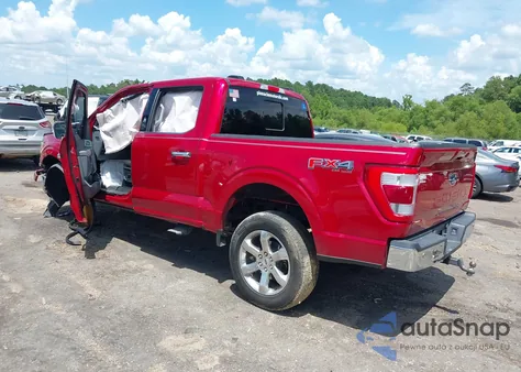 2023 Ford F-150 Lariat from USA, damaged, VIN 1FTFW1E54PFC32630
